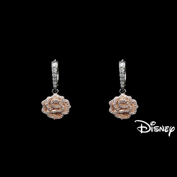 18k Gold Disney Beauty and the Beast Earrings - Picture 11 of 13